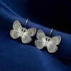 Silver Replica Butterfly Hook Earrings | Perfect Casual Wear Jewelry