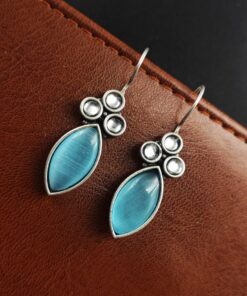 Casual Wear Oxidised Earrings | Affordable Hook Earrings | Earrings Under 100Rs