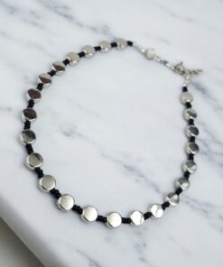 Oxidised Anklets | Affordable Black Beads Charms Payal for Girls