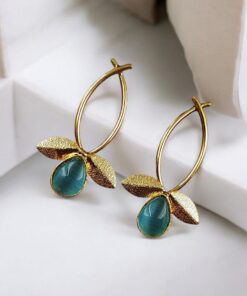 Gold Plated Indian Contemporary Earrings ? Perfect for Any Occasion