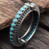 Antique Silver Replica Bracelet | Unique Silver Look Kada Bangle