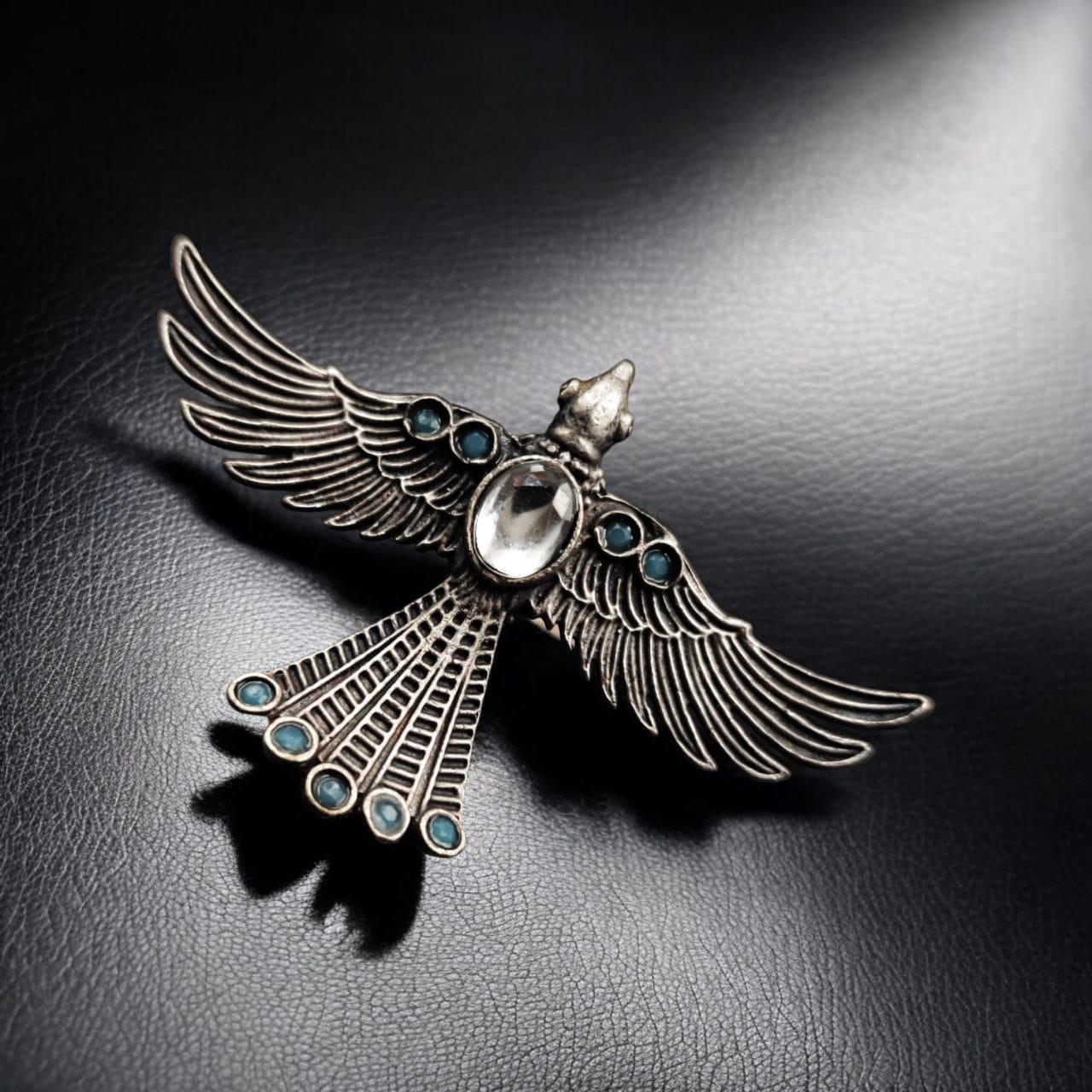 Brass Bird Ring with Stones ? Best and Perfectly Designed for Every Occasion - Image 2