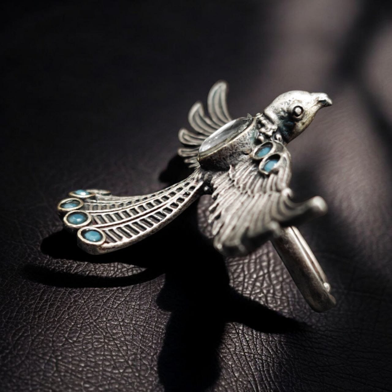 Brass Bird Ring with Stones ? Best and Perfectly Designed for Every Occasion - Image 3