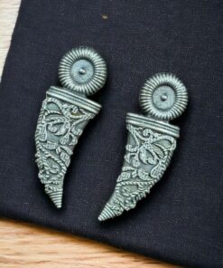 Perfectly Crafted Brass Stud Earrings - Best for an Elegant Look