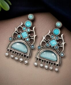 Unique Brass Stone Stud Earrings ? A Perfect Choice for Any Occasion