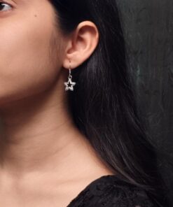 Handcrafted Star Dangler Earrings ? Perfect Hook Style Jewelry for Girls