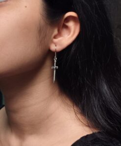 Elegant Sword Hook Earrings ? Best Traditional Dangler Jewelry for Women
