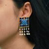 Premium Gold Plated Brass Meenakari Stud Earrings ? A Perfect Blend of Ethnic Beauty