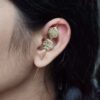 Stylish Gold Plated Floral Design Earcuff | Everyday Best Jewelry For Girls
