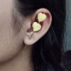 Unique Heart Earcuff | Gold Plated Ethnic & Modern Jewelry for Everyday Wear