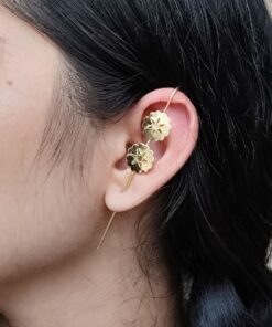 Trendy Gold Plated Earcuff | Best Daily Wear Jewelry for Ethnic & Western Outfits