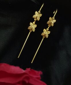 Stylish Gold Plated Flower Earcuff | Perfect Ethnic & Western Look Daily Wear Jewelry