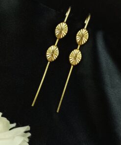 Alternative view of Designer Unique Earcuff | Gold Plated Ethnic & Western Jewelry Perfect for Daily Use