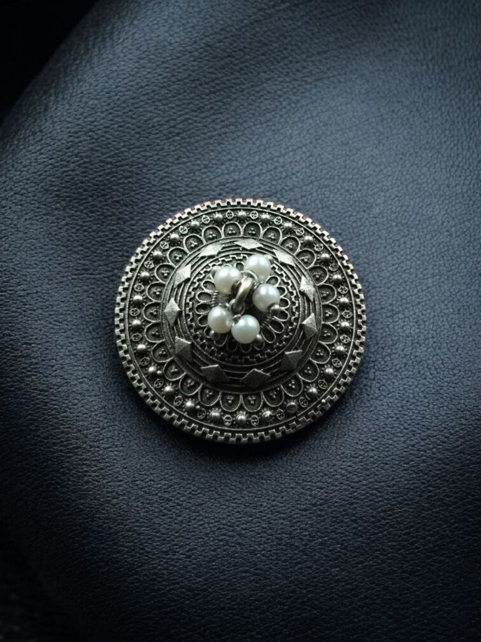 Designer Silver Touch Oxidized Ring | Perfect Gift for Women & Girls - Image 3