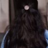 Vintage Style Oxidized Stone Hair Pin | Silver Look Premium Ethnic Juda Stick