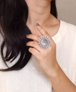 Trendy Unique Design Ring | Adjustable Best Jewelry for Women?s Daily Look