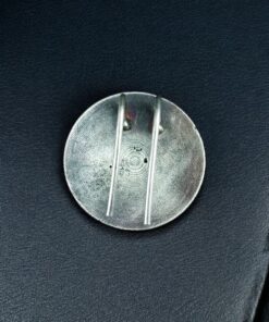 Alternative view of Exclusive Floral Art Hair Pin | Pearl Work Silver Replica Premium Oxidized Jewelry