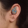 Handcrafted Peacock Meenakari Earcuff | Gold Plated Daily Wear Amazing Jewelry