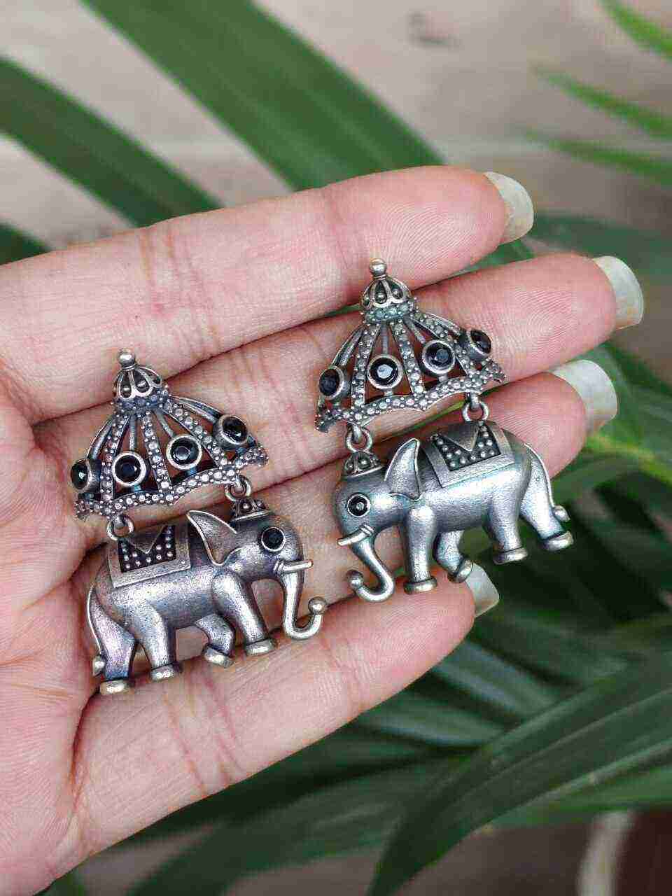 Vintage Elephant Studs ? Charming Earrings for Beautiful Style - Image 7
