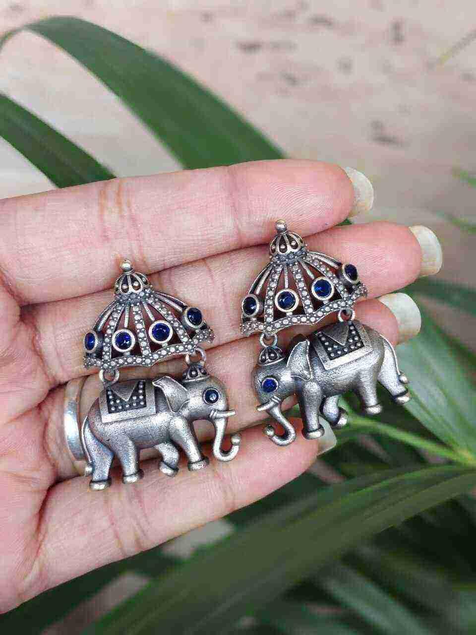 Vintage Elephant Studs ? Charming Earrings for Beautiful Style - Image 4