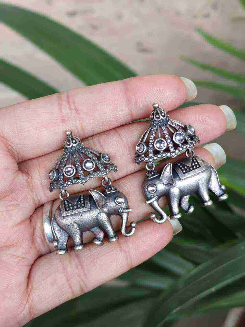 Vintage Elephant Studs ? Charming Earrings for Beautiful Style - Image 6
