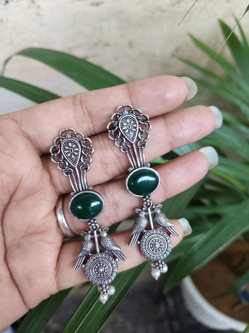 Vintage Bird Earring with Artistic Amazing Antique Style Jewelry - Image 8