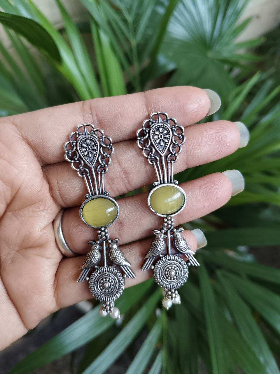 Vintage Bird Earring with Artistic Amazing Antique Style Jewelry - Image 2