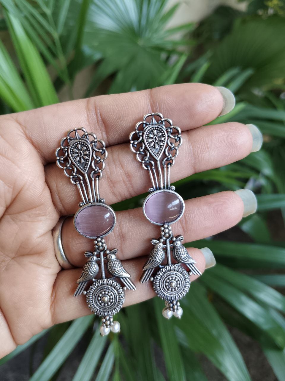 Vintage Bird Earring with Artistic Amazing Antique Style Jewelry - Image 5