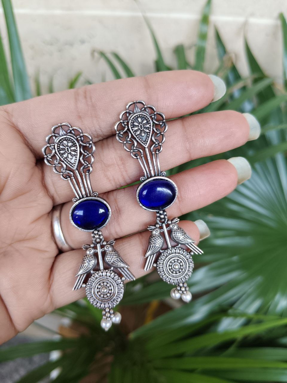 Vintage Bird Earring with Artistic Amazing Antique Style Jewelry - Image 3