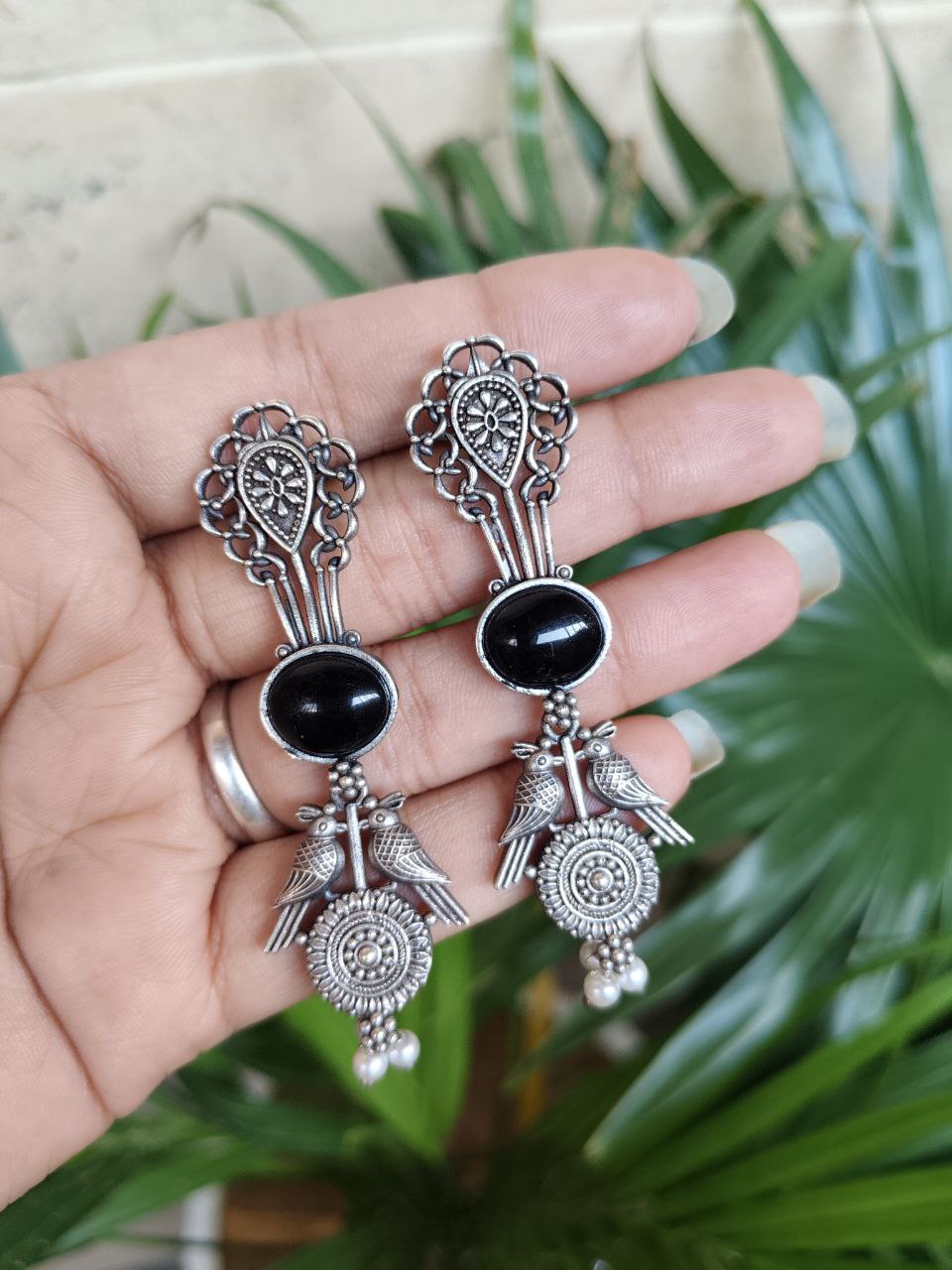 Vintage Bird Earring with Artistic Amazing Antique Style Jewelry - Image 9