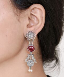 Vintage Bird Earring with Artistic Amazing Antique Style Jewelry