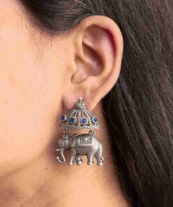 Vintage Elephant Studs ? Charming Earrings for Beautiful Style