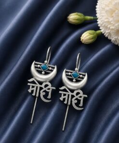 Alternative view of Oxidized Silver Earcuff ? Traditional Ear Jewelry for Elegant Looks