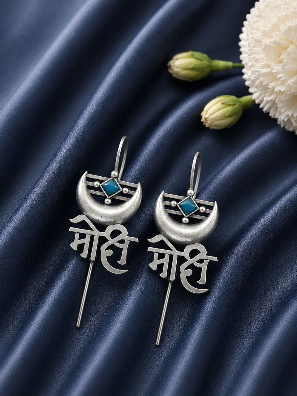 Oxidized Silver Earcuff ? Traditional Ear Jewelry for Elegant Looks - Image 2