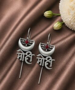 Oxidized Silver Earcuff ? Traditional Ear Jewelry for Elegant Looks - Image 3