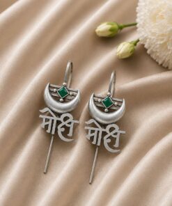 Oxidized Silver Earcuff ? Traditional Ear Jewelry for Elegant Looks - Image 6