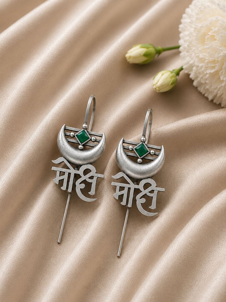 Oxidized Silver Earcuff ? Traditional Ear Jewelry for Elegant Looks - Image 6
