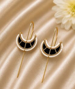 Gold Plated Half Moon Earcuff ? Elegant Jewelry for Modern Looks - Image 8