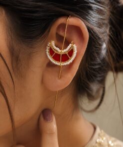 Gold Plated Half Moon Earcuff ? Elegant Jewelry for Modern Looks