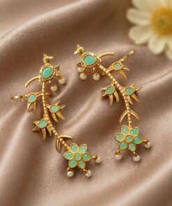 Alternative view of Gold Plated Earcuff Stylish Designer Jewelry for Trendy Statement Look