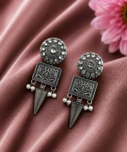 Floral Dangler Earring Gorgeous Premium Jewelry for Stylish Party Wear - Image 3