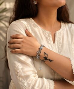 Designer Floral Bracelet Charming Premium Jewelry for Elegant Stylish Look - Image 5