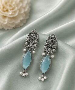 Dangler Floral Art Earring Traditional Jewelry for Beautiful Party Style - Image 8