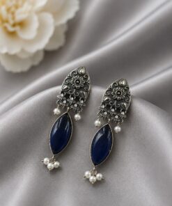 Dangler Floral Art Earring Traditional Jewelry for Beautiful Party Style - Image 9