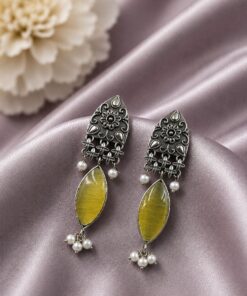 Dangler Floral Art Earring Traditional Jewelry for Beautiful Party Style - Image 2
