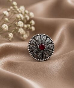 Ethnic Floral Ring Traditional Jewelry for Everyday & Festive Wear - Image 6
