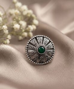 Ethnic Floral Ring Traditional Jewelry for Everyday & Festive Wear - Image 3