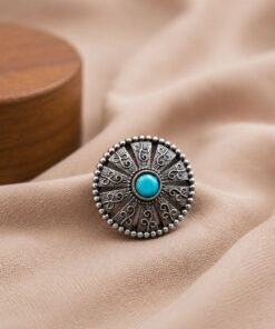 Ethnic Floral Ring Traditional Jewelry for Everyday & Festive Wear - Image 2