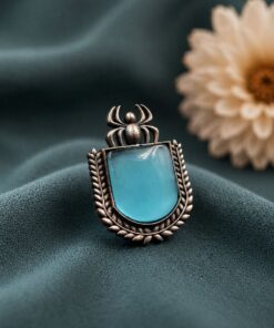 Designer Spider Ring Artistic Statement Jewelry for Everyday & Party Wear - Image 9