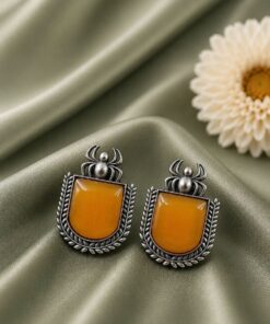 Spider Shape Stud Earring Artistic Design for Traditional  Wear - Image 7